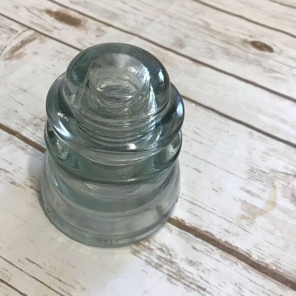 Vintage Clear Glass Insulator Armstrong - Picture 6 of 9